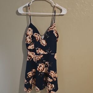 Floral Spaghetti Strap Dress